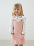 LC Waikiki 2-Piece Baby Girls' Peter Pan Collar Blouse & Dress Set